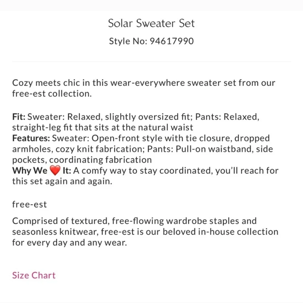 Free People Solar Sweater Set in Tan NWOT - Picture 7 of 10
